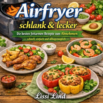 'Cover von Airfryer schlank und lecker'-Cover