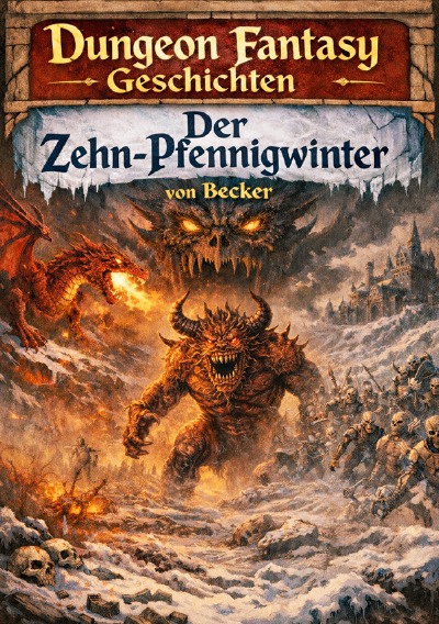 'Cover von Dungeon Fantasy Geschichten I Der Zehn-Pfennigwinter'-Cover