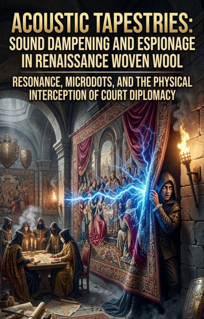 'Cover von Acoustic Tapestries: Sound Dampening and Espionage in Renaissance Woven Wool'-Cover