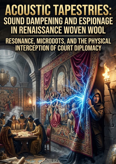 'Cover von Acoustic Tapestries: Sound Dampening and Espionage in Renaissance Woven Wool'-Cover