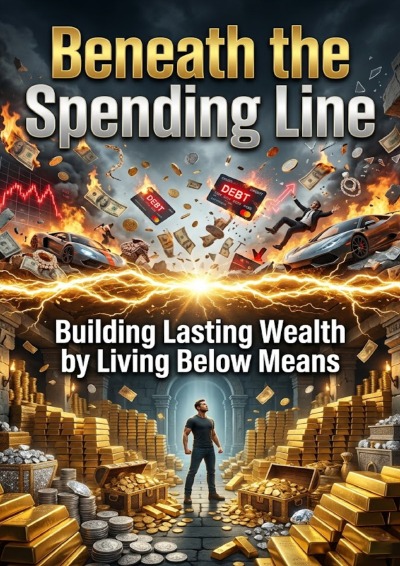 'Cover von Beneath the Spending Line'-Cover