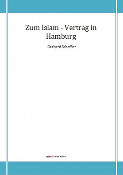 'Zum Islam – Vertrag in Hamburg'-Cover