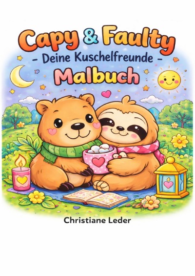 'Cover von Capy & Faulty – Deine Kuschelfreunde – Malbuch'-Cover