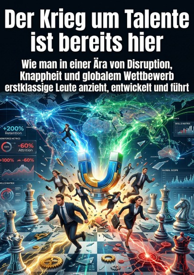 'Cover von Der Krieg um Talente ist bereits hier'-Cover