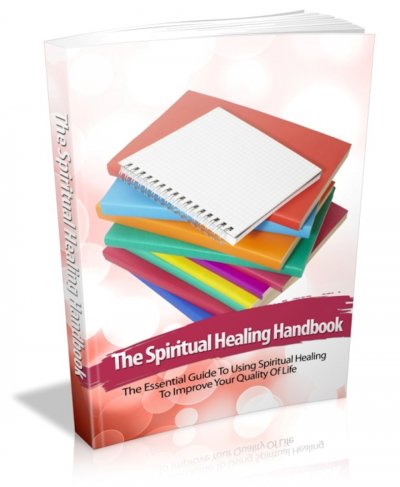 'Cover von Das Handbuch der spirituellen Heilung.'-Cover