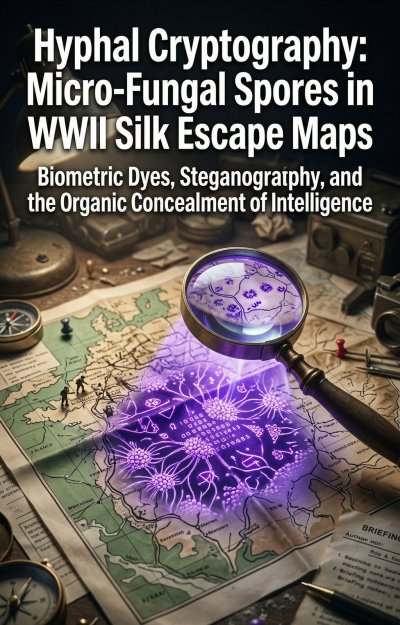 'Cover von Hyphal Cryptography: Micro-Fungal Spores in WWII Silk Escape Maps'-Cover