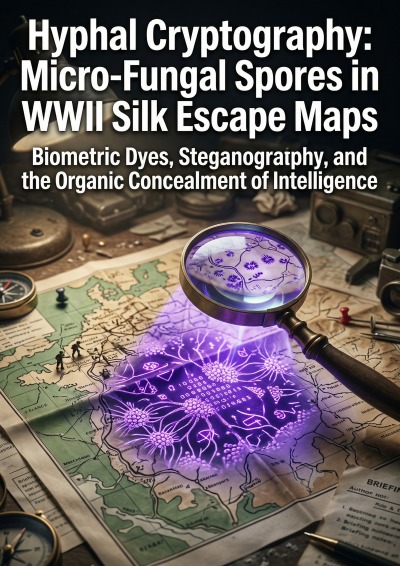 'Cover von Hyphal Cryptography: Micro-Fungal Spores in WWII Silk Escape Maps'-Cover