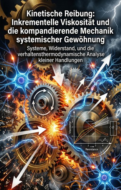 'Cover von Kinetische Reibung: Inkrementelle Viskosität und die kompandierende Mechanik systemischer Gewöhnung'-Cover