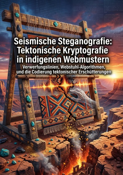 'Cover von Seismische Steganografie: Tektonische Kryptografie in indigenen Webmustern'-Cover