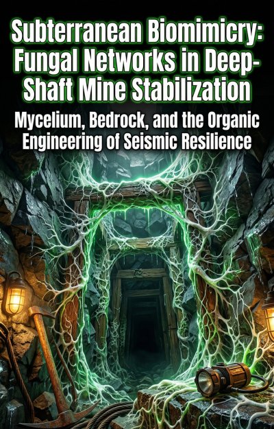 'Cover von Subterranean Biomimicry: Fungal Networks in Deep-Shaft Mine Stabilization'-Cover