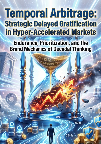 'Cover von Temporal Arbitrage: Strategic Delayed Gratification in Hyper-Accelerated Markets'-Cover