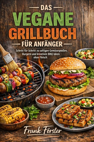 'Cover von Das vegane Grillbuch für Anfänger'-Cover