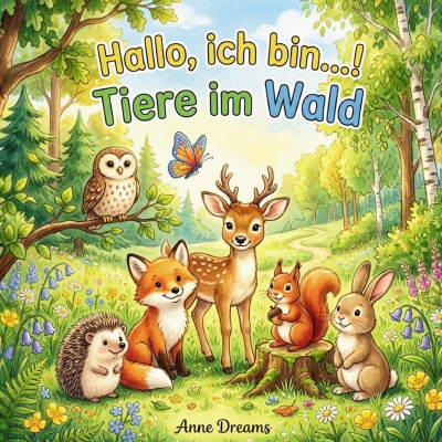 'Cover von Hallo, ich bin…! Tiere im Wald'-Cover