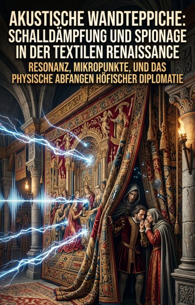 'Cover von Akustische Wandteppiche: Schalldämpfung und Spionage in der textilen Renaissance'-Cover