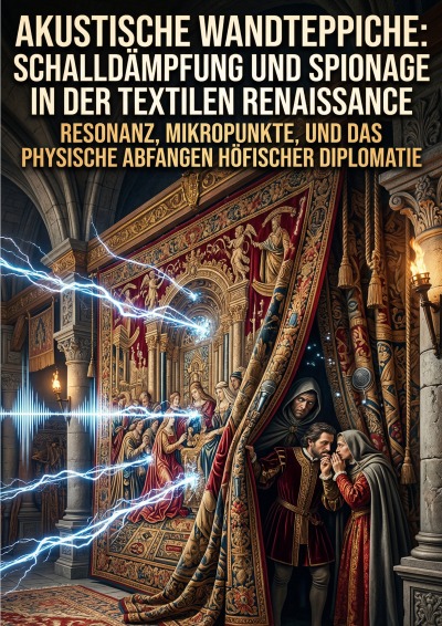 'Cover von Akustische Wandteppiche: Schalldämpfung und Spionage in der textilen Renaissance'-Cover