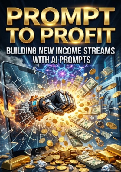 'Cover von Prompt to Profit'-Cover