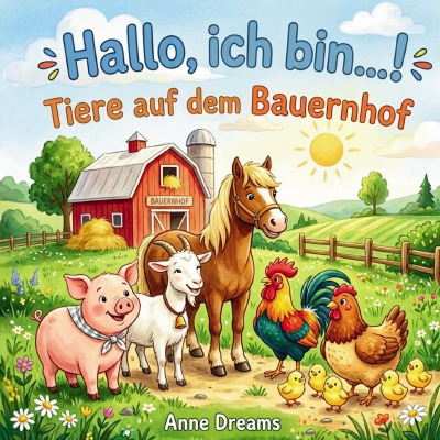 'Cover von Hallo, ich bin…! Tiere auf dem Bauernhof'-Cover