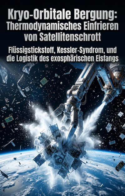 'Cover von Kryo-Orbitale Bergung: Thermodynamisches Einfrieren von Satellitenschrott'-Cover