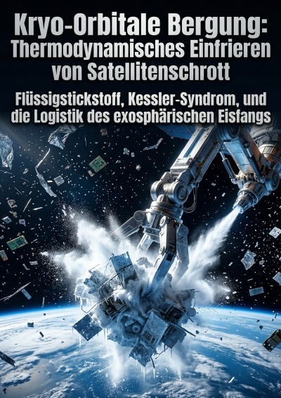'Cover von Kryo-Orbitale Bergung: Thermodynamisches Einfrieren von Satellitenschrott'-Cover