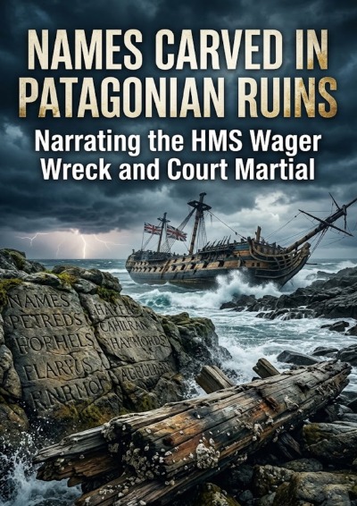 'Cover von Names Carved in Patagonian Ruins'-Cover