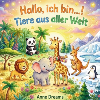 'Cover von Hallo, ich bin…! Tiere aus aller Welt'-Cover