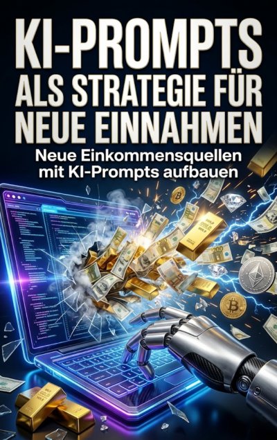 'Cover von KI-Prompts als Strategie für neue Einnahmen'-Cover