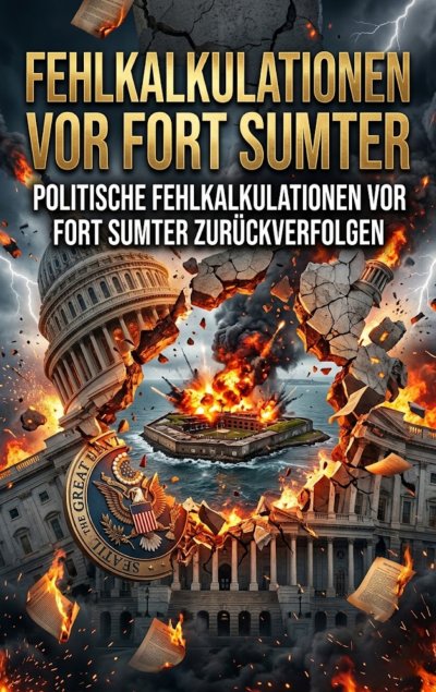 'Cover von Fehlkalkulationen vor Fort Sumter'-Cover