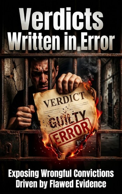 'Cover von Verdicts Written in Error'-Cover