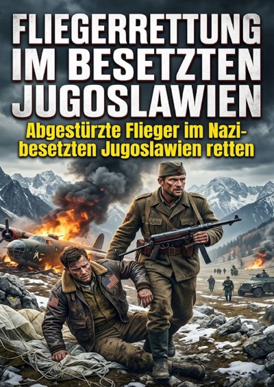 'Cover von Fliegerrettung im besetzten Jugoslawien'-Cover