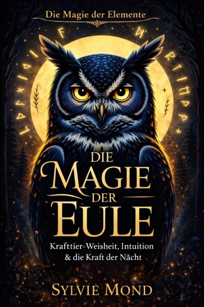 'Cover von Die Magie der Eule – Krafttier-Weisheit, Intuition & die Kraft der Nacht'-Cover