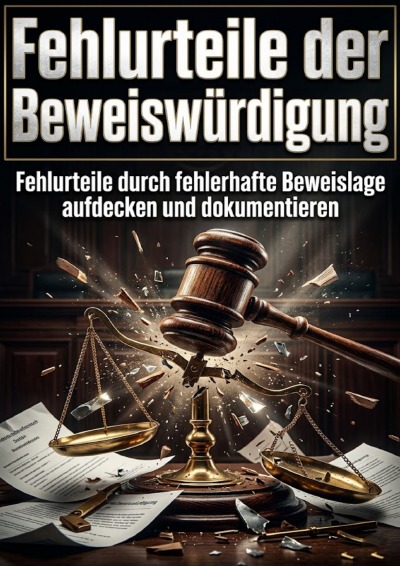 'Cover von Fehlurteile der Beweiswürdigung'-Cover