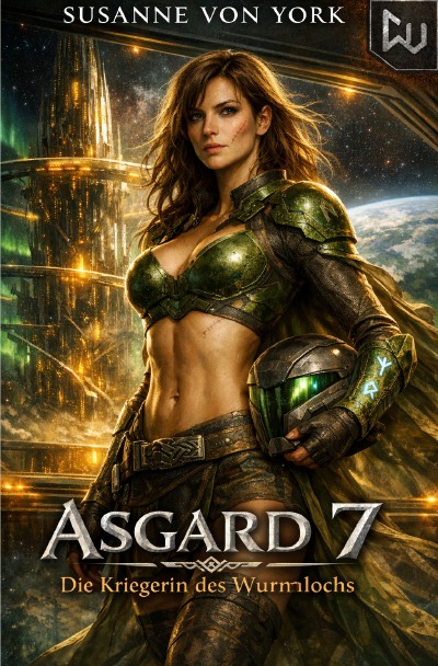 'Cover von Asgard 7 – Die Kriegerin des Wurmlochs'-Cover