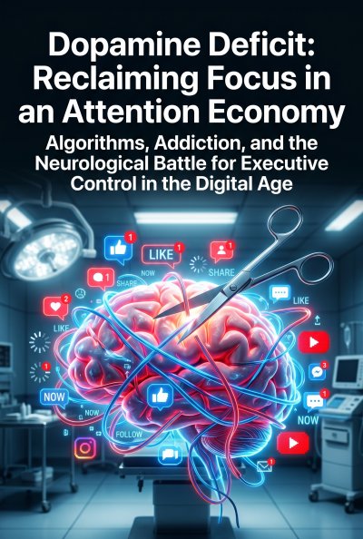 'Cover von Dopamine Deficit: Reclaiming Focus in an Attention Economy'-Cover