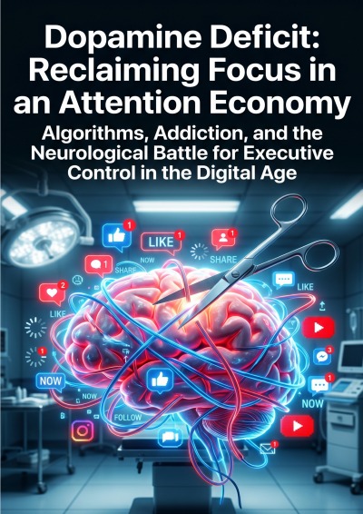 'Cover von Dopamine Deficit: Reclaiming Focus in an Attention Economy'-Cover