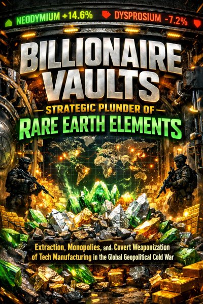'Cover von Billionaire Vaults: Strategic Plunder of Rare Earth Elements'-Cover