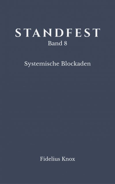 'Cover von STANDFEST Band 8 – Systemische Blockaden'-Cover