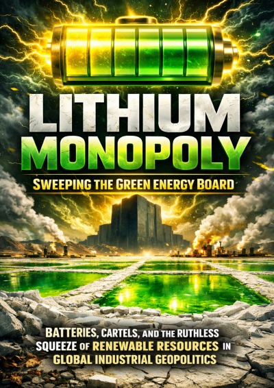 'Cover von The Lithium Monopoly: Sweeping the Green Energy Board'-Cover