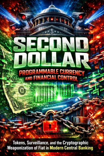 'Cover von The Second Dollar: Programmable Currency and Financial Control'-Cover