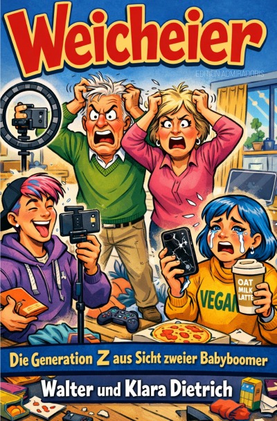 'Cover von Weicheier – Die Generation Z aus Sicht zweier Babyboomer'-Cover