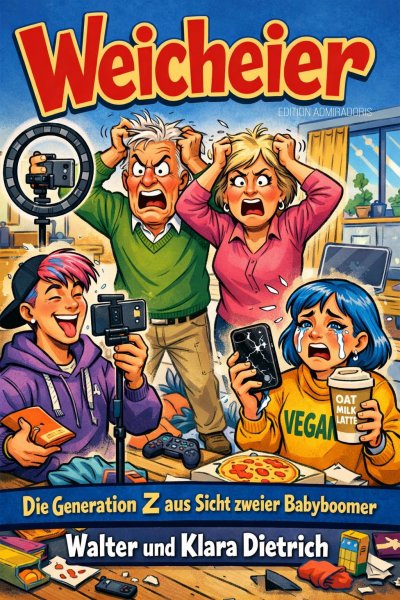 'Cover von Weicheier – Die Generation Z aus Sicht zweier Babyboomer'-Cover