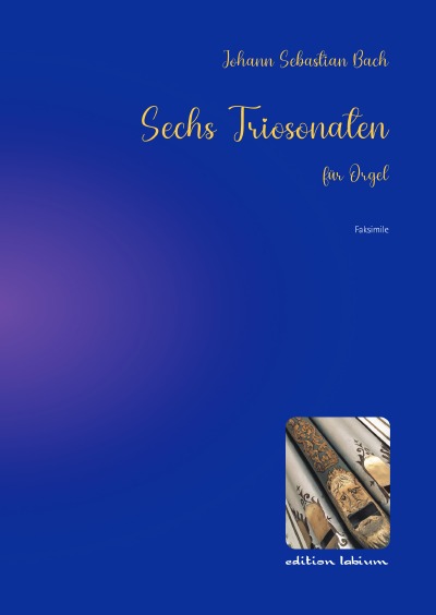 'Cover von Sechs Triosonaten (Faksimile)'-Cover