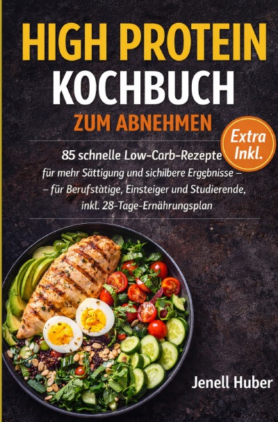 'Cover von High Protein  Kochbuch  zum Abnehmen'-Cover