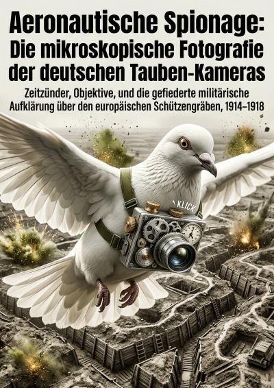 'Cover von Aeronautische Spionage: Die mikroskopische Fotografie der deutschen Tauben-Kameras'-Cover