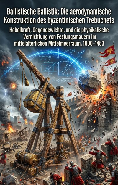 'Cover von Ballistische Ballistik: Die aerodynamische Konstruktion des byzantinischen Trebuchets'-Cover