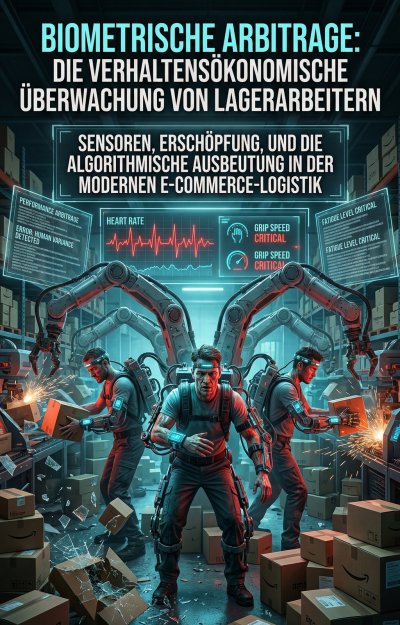 'Cover von Biometrische Arbitrage: Die verhaltensökonomische Überwachung von Lagerarbeitern'-Cover