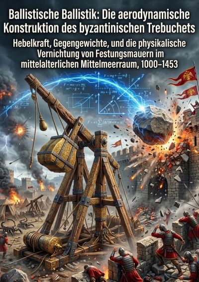 'Cover von Ballistische Ballistik: Die aerodynamische Konstruktion des byzantinischen Trebuchets'-Cover
