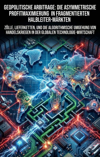 'Cover von Geopolitische Arbitrage: Die asymmetrische Profitmaximierung in fragmentierten Halbleiter-Märkten'-Cover