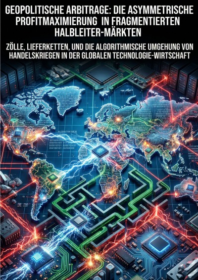 'Cover von Geopolitische Arbitrage: Die asymmetrische Profitmaximierung in fragmentierten Halbleiter-Märkten'-Cover