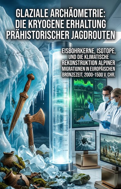 'Cover von Glaziale Archäometrie: Die kryogene Erhaltung prähistorischer Jagdrouten'-Cover