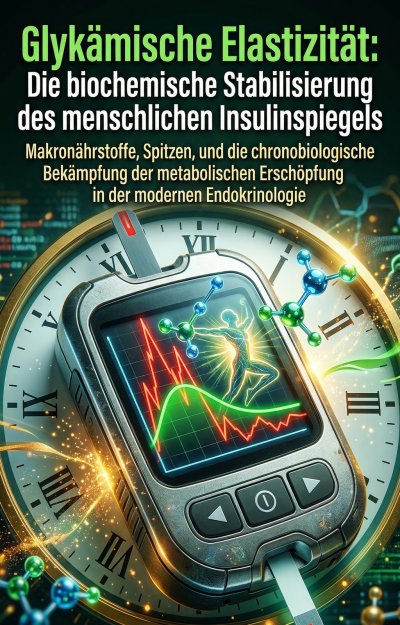 'Cover von Glykämische Elastizität: Die biochemische Stabilisierung des menschlichen Insulinspiegels'-Cover